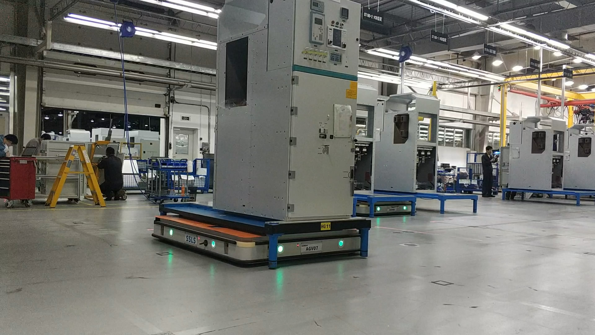 AGV獨(dú)立的編碼標(biāo)識(shí)