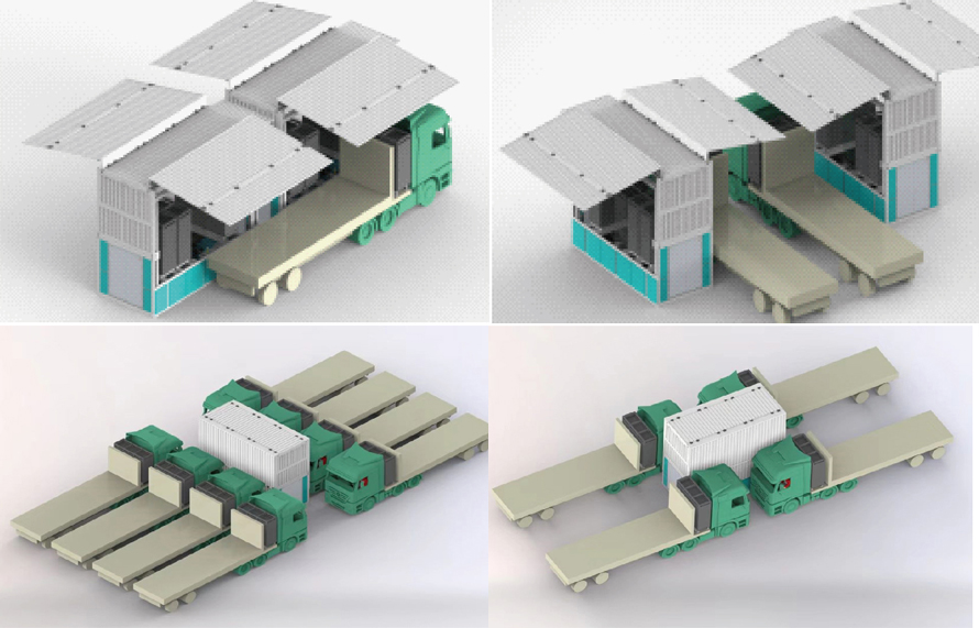 雙側(cè)機(jī)器人換電系統(tǒng)