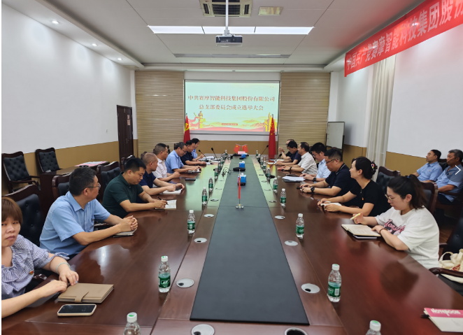 賽摩智能集團黨總支成立